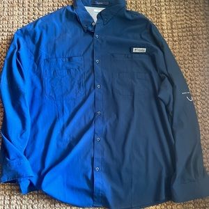 Like New 2XL Mens Columbia fishing shirts